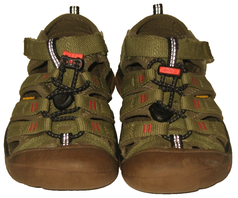 Sandali EVA lavabili Little Boy's KEEN Newport H2 Martini arancione oliva aura 12