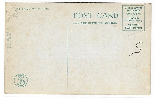VTG Postcard - Turks Head Building - Providence, RI - Picture 2 of 2