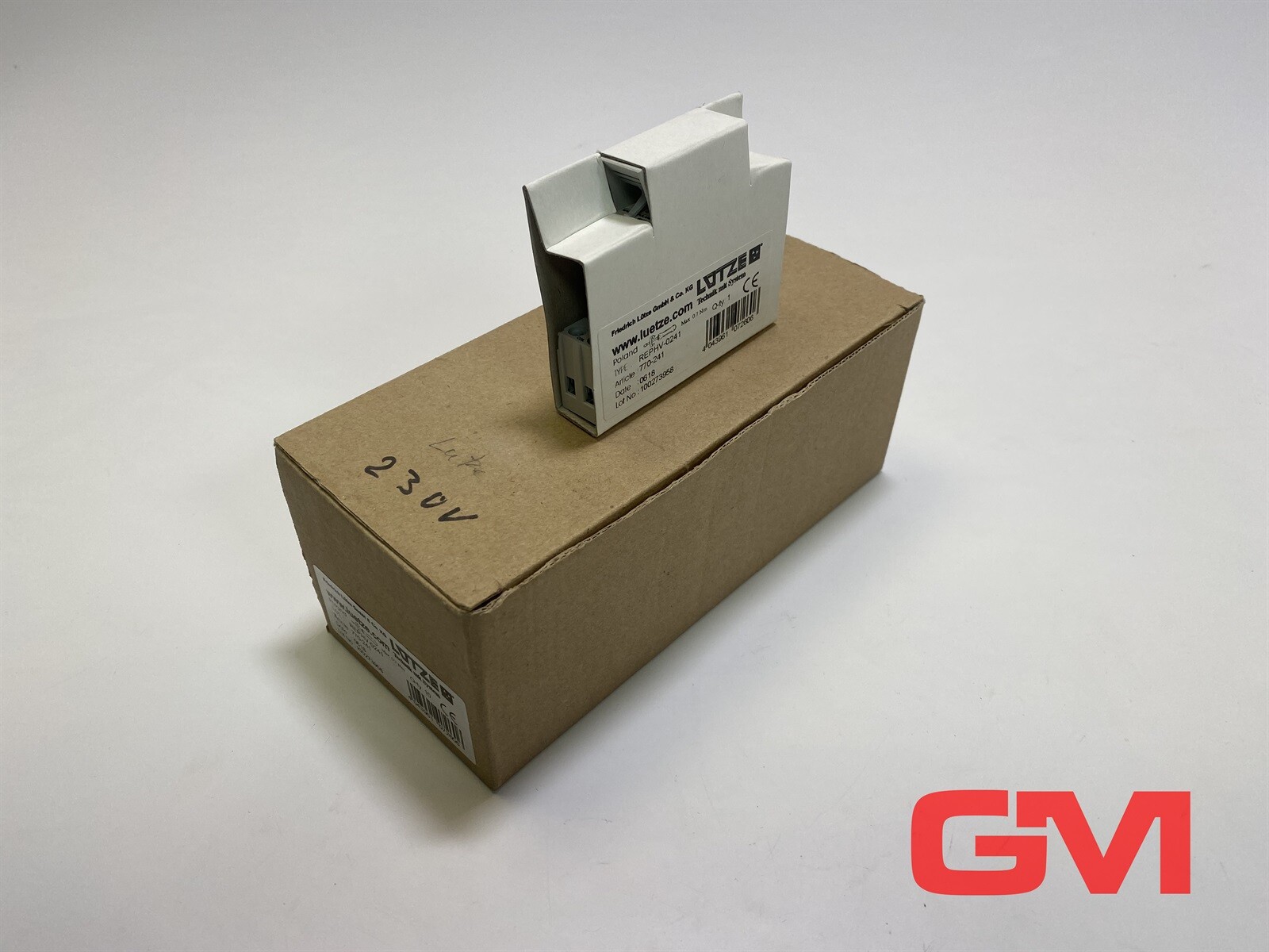 Lütze Relay Module REPHV-0241 DC Relay Interface 770-241 770241 2W HTV DC24V