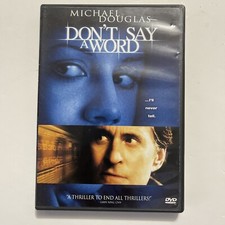 Don't Say a Word DVD, 2001 