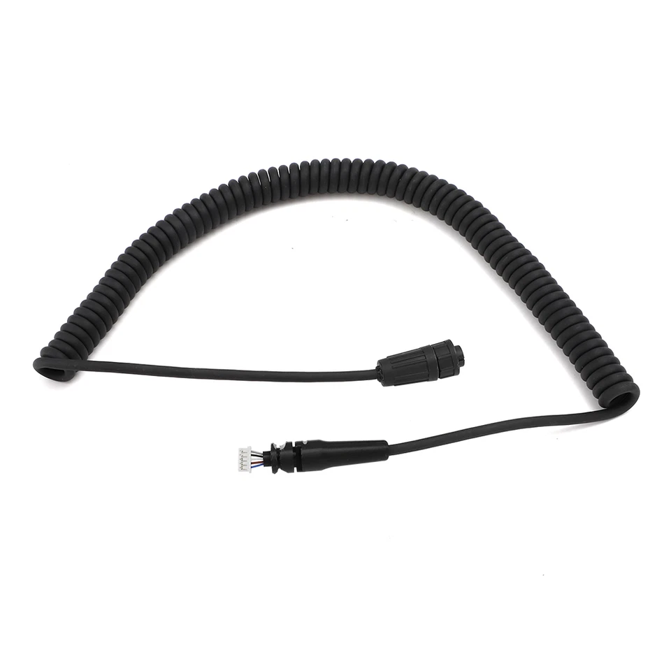 R49060 Replace Microphone Mic Cord Cable Coiled For Raymarine Ray 215 VHF Radio - Image 4 of 4