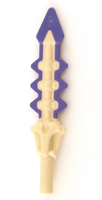 Lego Ninjago Minifigure Weapon Sword, Serrated, Snake Skull Hilt 18957pb01  UK UK