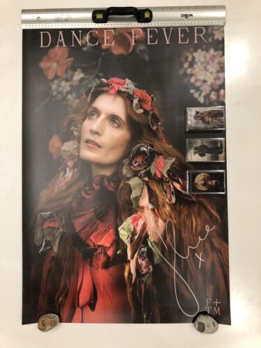 LIMITED FLORENCE + THE MACHINE DANCE FEVER 3 CASSETTES SIGNED MY LOVE LGE POSTER - Picture 1 of 5