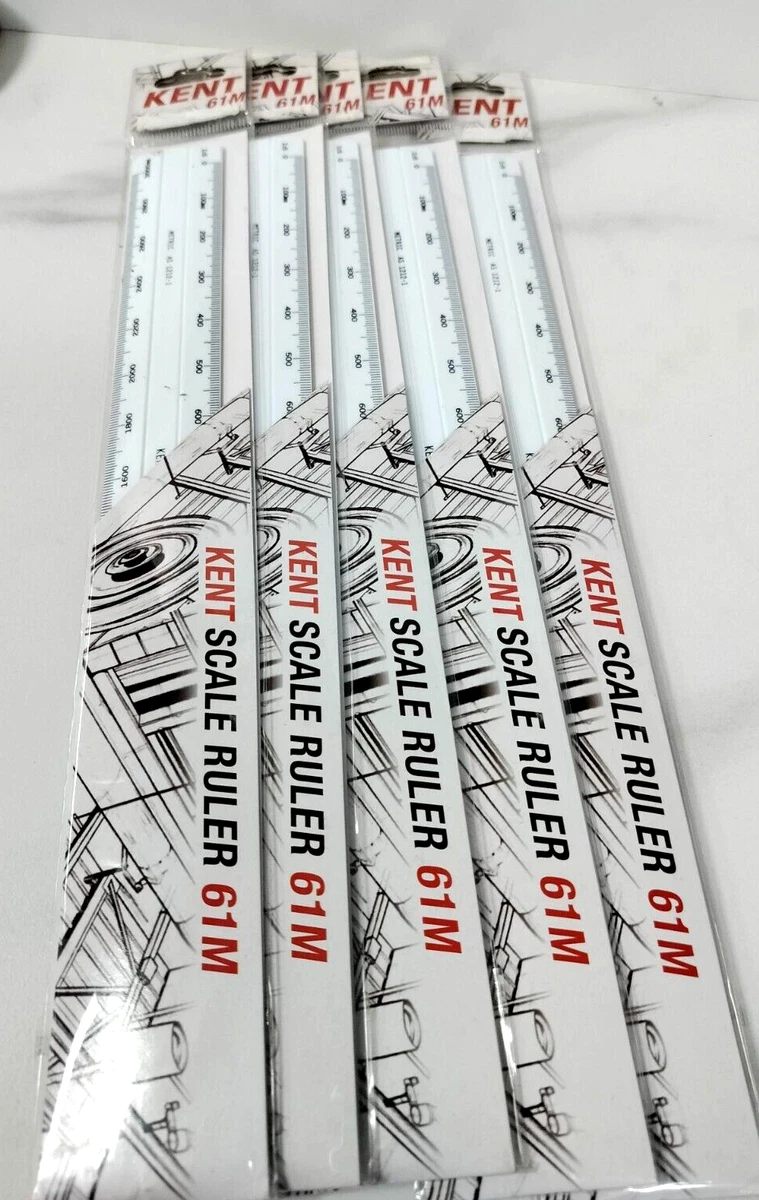 Kent scale ruler 61M scale 1 1 2 5 10 eBay