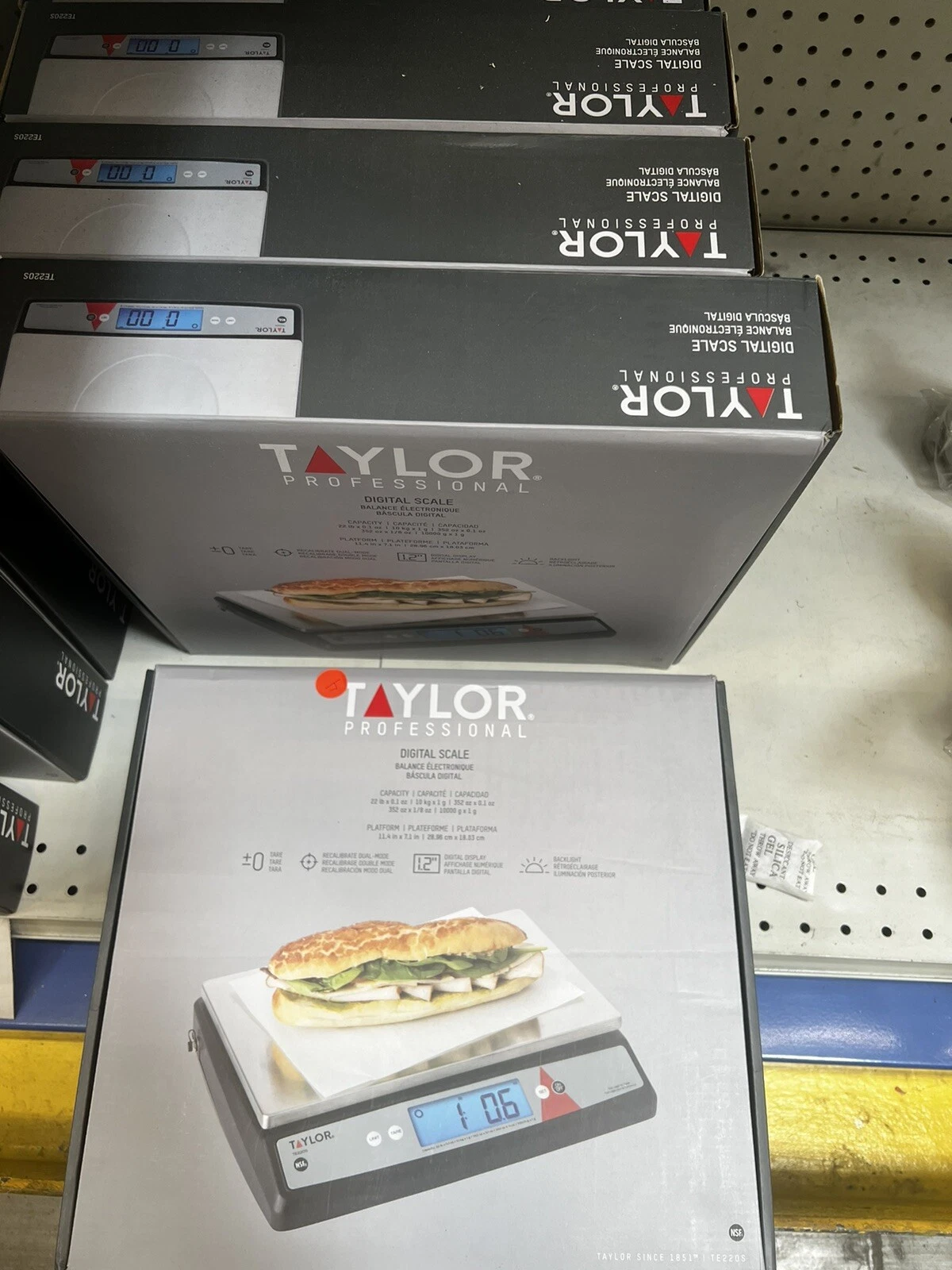 Taylor Professional digital scale 22lb (New)