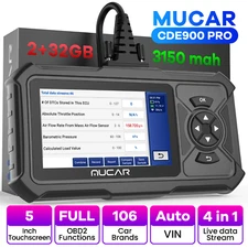 MUCAR CDE900 PRO OBD2 Scanner Diagnostic Tool All System OBDII Car Code Reader
