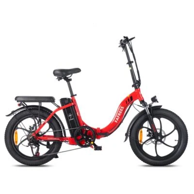 FAFREES Elektrofahrrad Mountainbike 20 Zoll E-Bike 250W 16AH Shimano Pedelec Fat Bike A+