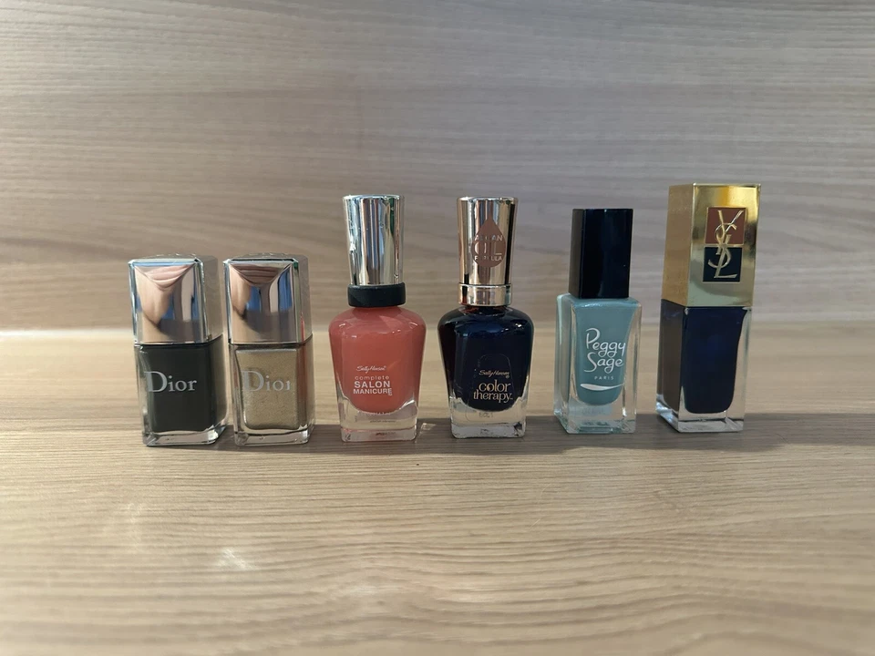 Nagellack YSL Dior Peggy Sage Sally Hansen Set