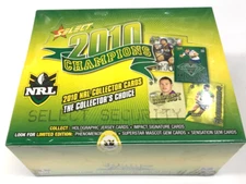 FACTORY CARD BOX-Select 2010 NRL CHAMPIONS TRADING CARD BOX (36 Packs)