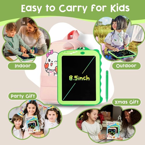 LCD Writing Tablet for Kids, Colorful Toddlers Toys Drawing Board - Picture 6 of 11