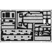 MW22 Eduard 35451 Zimmerit Flakpanzer Iv Wirbelwind 1/35 Pe Set For Tamiya