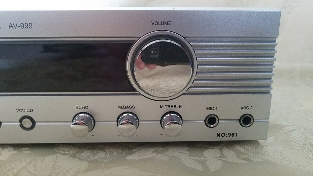 DIGITAL SURROUND HI-FI AMPLIFIER MODEL AV-999 USED | eBay