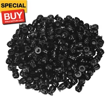 200pcs Tattoo Ink Cups Disposable Skull Tattoo Pigment Caps with Base Ink Caps f
