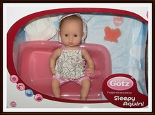 Götz Sleepy Aquini Badepuppe Babypuppe Spielpuppe OVP - NEUWERTIG!