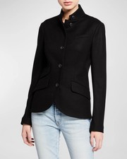 rag bone Women's Black Slade Wool Blazer Size 00