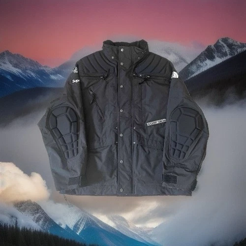 Size L - Supreme The North Face Steep Tech Apogee Jacket, Black FW22 - product listing photo