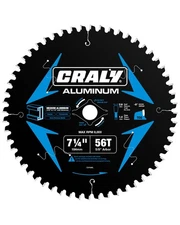 7-1/4 Inch 56 Teeth Aluminum and Non-Ferrous Metal Cutting Circular Saw Blade...