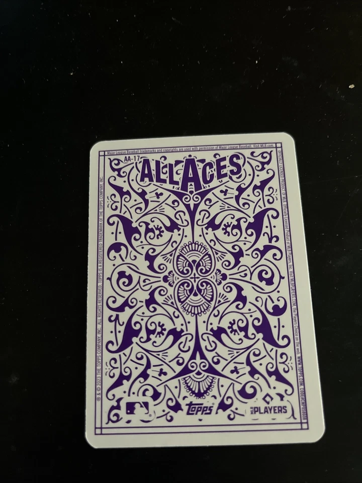 2023 Topps Series 1 - All Aces Sandy Alcantara #AA-17 - Image 2 of 2