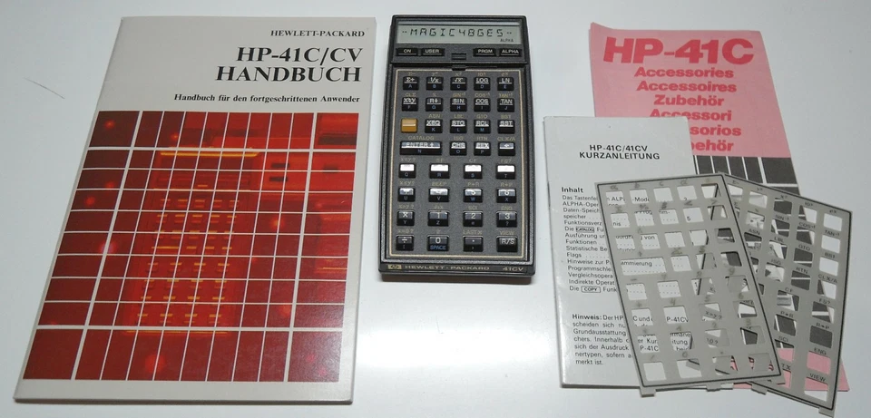 HP-41CV wissenschaftlicher UPN-Taschenrechner (2229S40901) - Bild 2 von 4