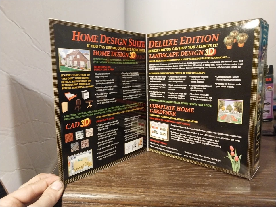 New Sealed, Complete Home Design Suite Deluxe Edition Expert Brand PC Activision - Image 2 of 4