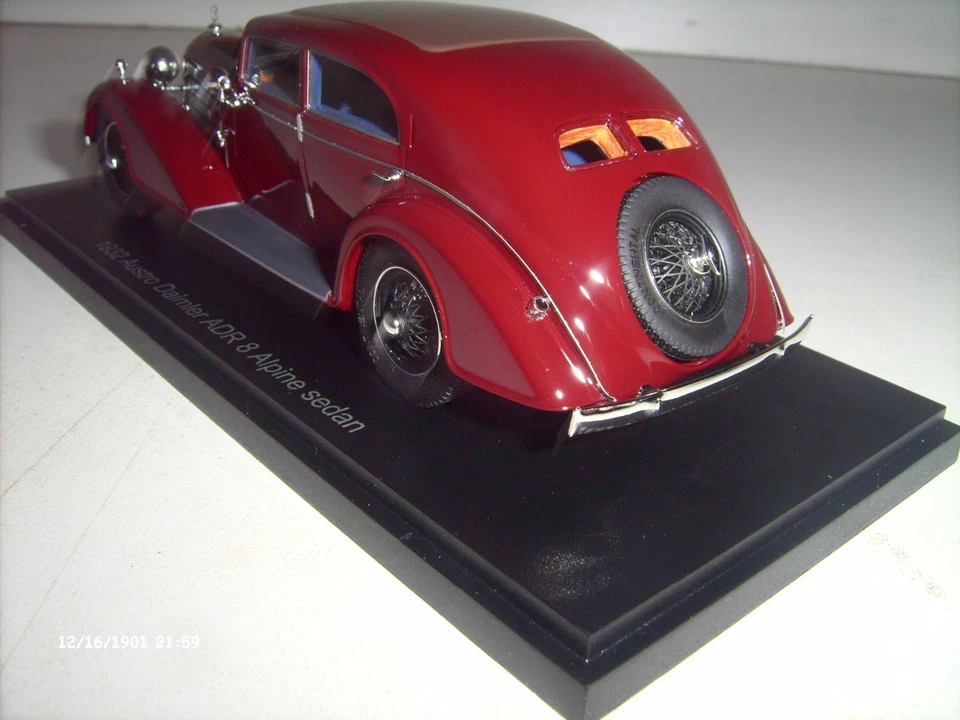 AUSTRO DAIMLER ADR 8 ALPINE SEDAN 1:43 ESVAL EMEU43003B in OVP - Bild 4 von 4