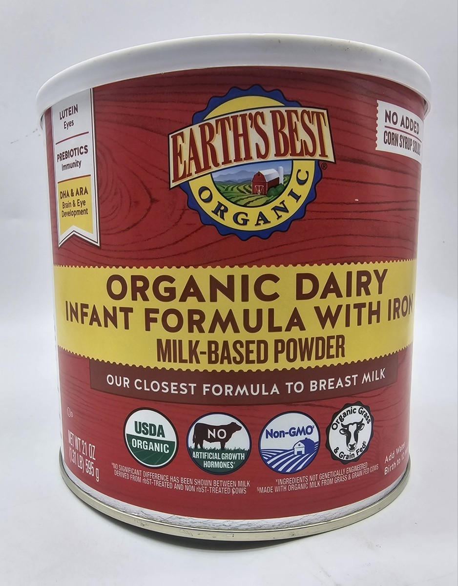 Earth's Best Organic Infant Formula With Iron Oz D16 for sale
