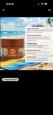 Carroten Mini Shimmer Gold Tanning Gel | Travel Size Tan Accelerator & Body Bron