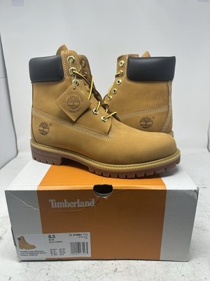 NEW Timberland 6 Inch Boot Wheat Nubuck Premium TB010061-713 Men's Sz 6-13