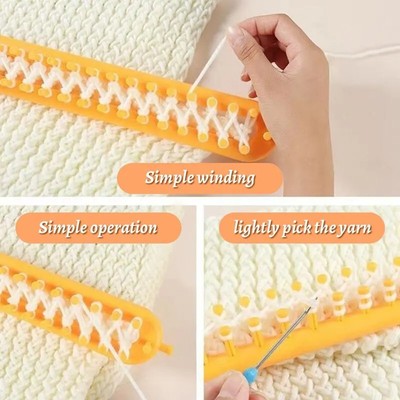 Kompaktes und leichtes Strickwerkzeug zum Selbermachen Handwerk dauerhafte Leistung