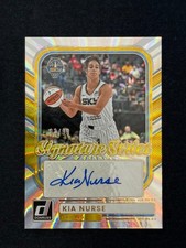 Kia Nurse 2026 Panini Donruss WNBA #SS-KN Auto Signature Series Holo Laser /99