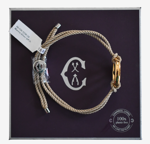 New CHARRIOL Geneve CHARRIOL MARINA LINK String Wrap Bracelet One Size - Picture 6 of 7