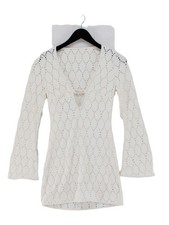 Devon Windsor Bodycon Midi Dress S in White