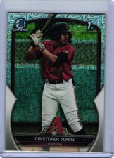 2023 Bowman Chrome #BCP-204 Cristofer Torin Mojo Refractor