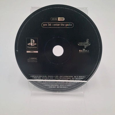 Gex 3D Enter the Gecko Demo PS1 PS2 Sony PlayStation 1 2 PAL ENG   