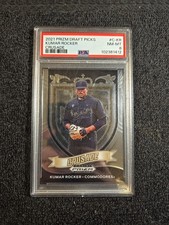 /2021 Kumar Rocker (RC) PSA 8 NM-MT Prizm Draft Picks #C-KR Crusade 102381412 VU