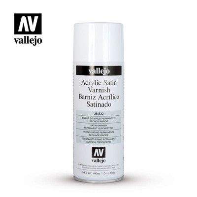Acrylic Satin Varnish 28.350 Vallejo (400ml) New | 8429551285322