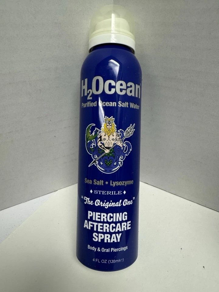 6件装H2Ocean穿孔护理喷雾4盎司身体和口腔穿孔 — 第 2/4 张图片