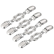4pcs Sweater Clips Retro Cardigan Collar Clips Shirt Clips Dresses Clip Bro - 01