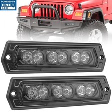 8 Slim Flush Mount Cree Led Light Bar Spot Pods Driving Fog Offroad Suv 4wd Utv 8 Slim Flush Mount Cree Led Light Bar Spot Pods Driving Fog Offroad Suv 4wd Utv