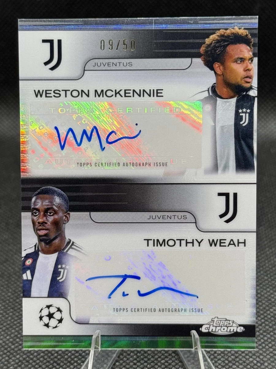 Soccer Juventus Autographed Sports Trading Cards & Accessories for