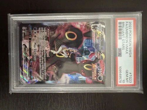 Umbreon VMAX TG23/TG30 Swsh09: Brilliant Stars Trainer Gallery Holo