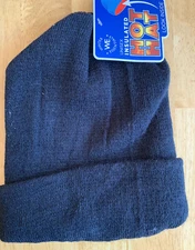 NEW! Winter Essentials Insulated Hot Hat.  Black-H/G