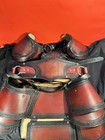 Leather Cosplay Armor. Hand Made. 3 Piece. Shoulder, Belt And Waist/Hip Armor