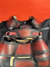 Leather Cosplay Armor. Hand Made. 3 Piece. Shoulder, Belt And Waist/Hip Armor
