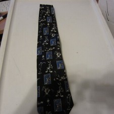 Looney Tunes Stamp Collection Men's Necktie Tie 1997 Warner Bros. Bugs etc