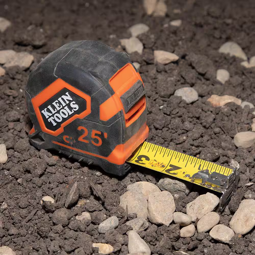 Klein Tools Tape Measure 16Ft Magnetic Double Hook Measuring Hand Tool Belt Clip - Picture 10 of 12
