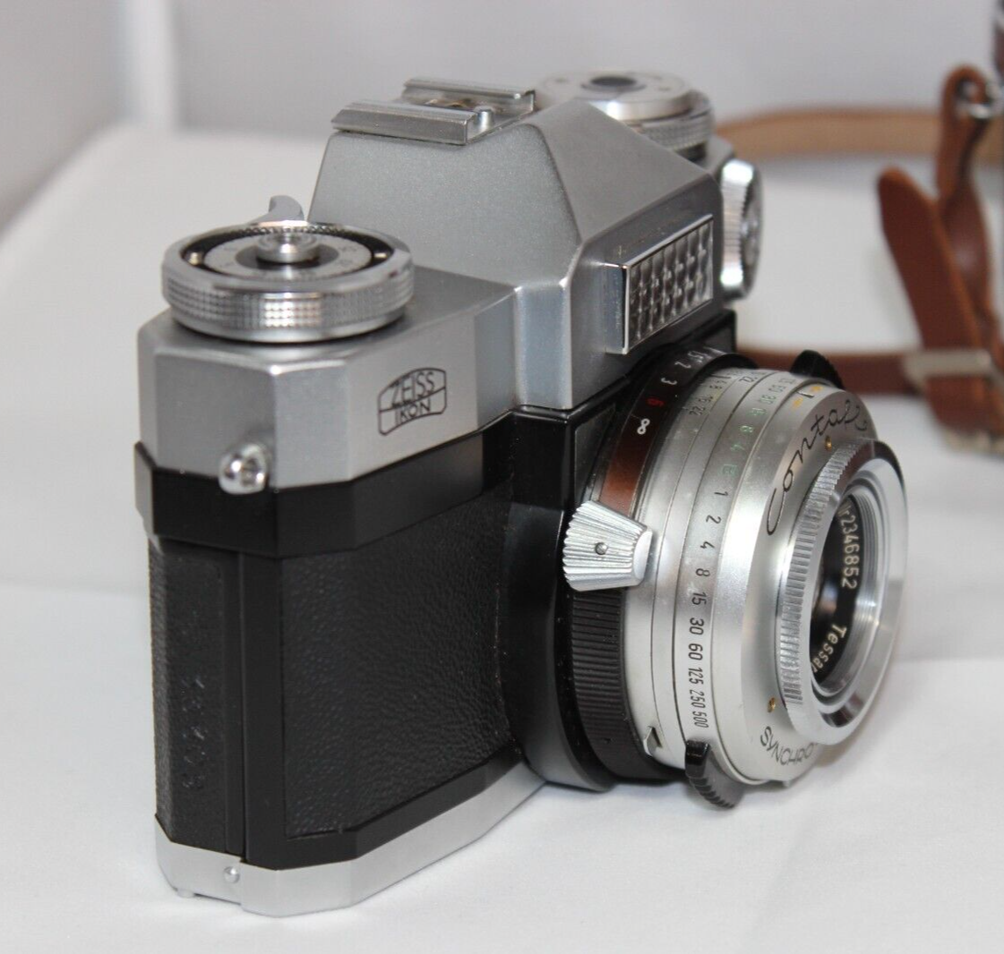 フィルムカメラ Zeiss Ikon Contaflex S Tessar 50mm F2.8 Zeiss Ikon Contaflex Synchro-Compur Camera w/ Zeiss Tessar
