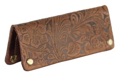 Tabakbeutel '' Angelo Pouch Mini '' Drehertasche Tabaktasche Leder NEU