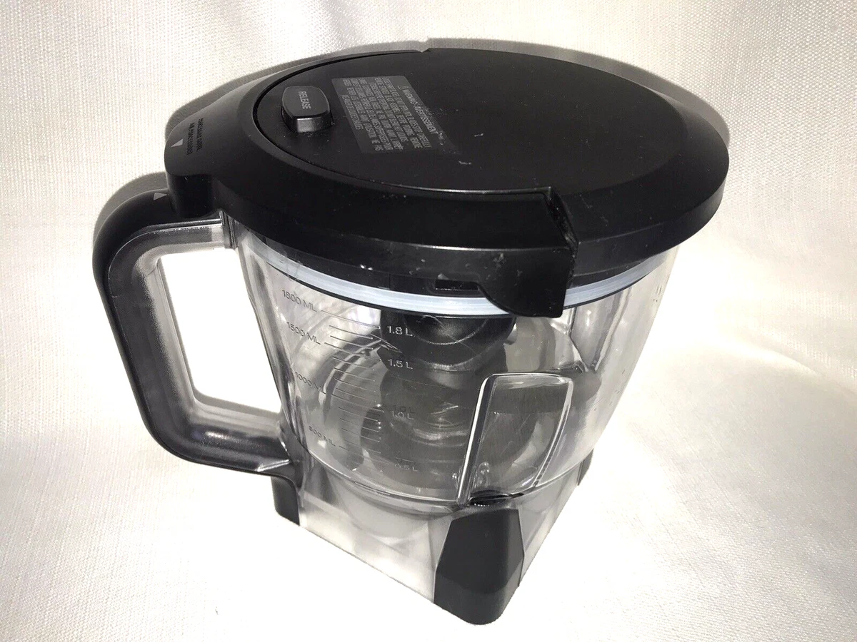 Ninja Blender Bowl 64 oz Food Processor Attachment 1200 1400 Watt BL910  BN801 BN751