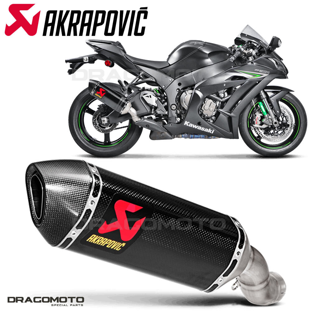 KAWASAKI ZX-10 R 2016-2020 Exhaust AKRAPOVIC Carbon S KAWASAKI ZX-10 R 2016-2020 Exhaust AKRAPOVIC Carbon S